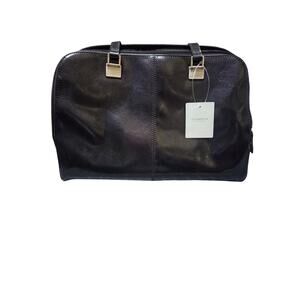 Liz Claiborne Black Patent Large Bag